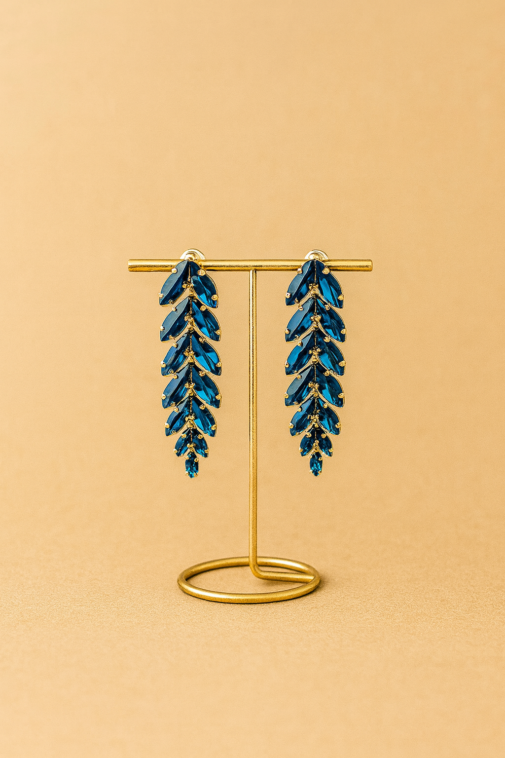 BOUCLES TESSIA BLEU