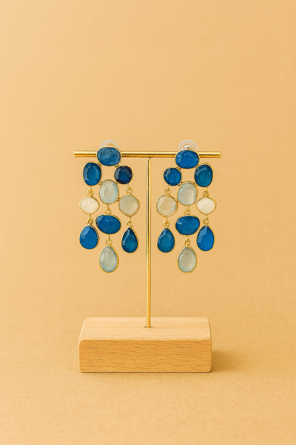 BOUCLES VANYA BLEU