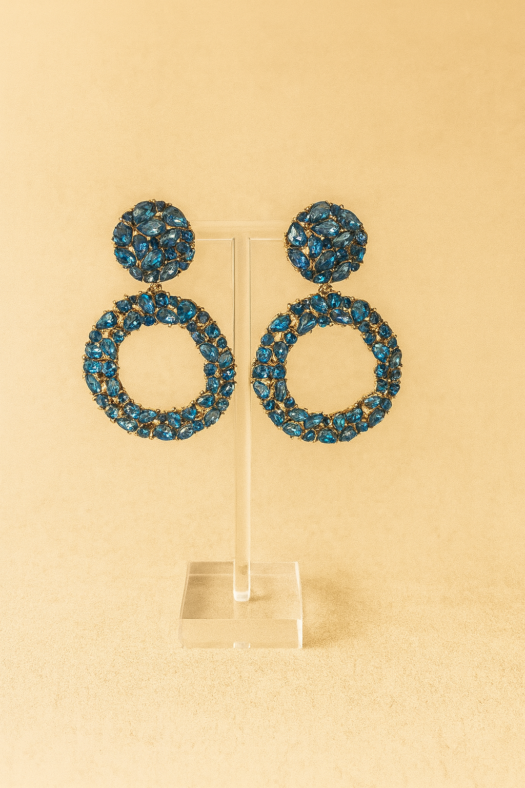 BOUCLES PRISCA BLEU