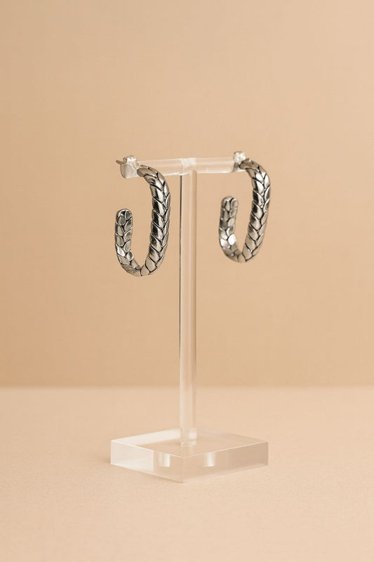 BOUCLES CAM ARGENTÉ