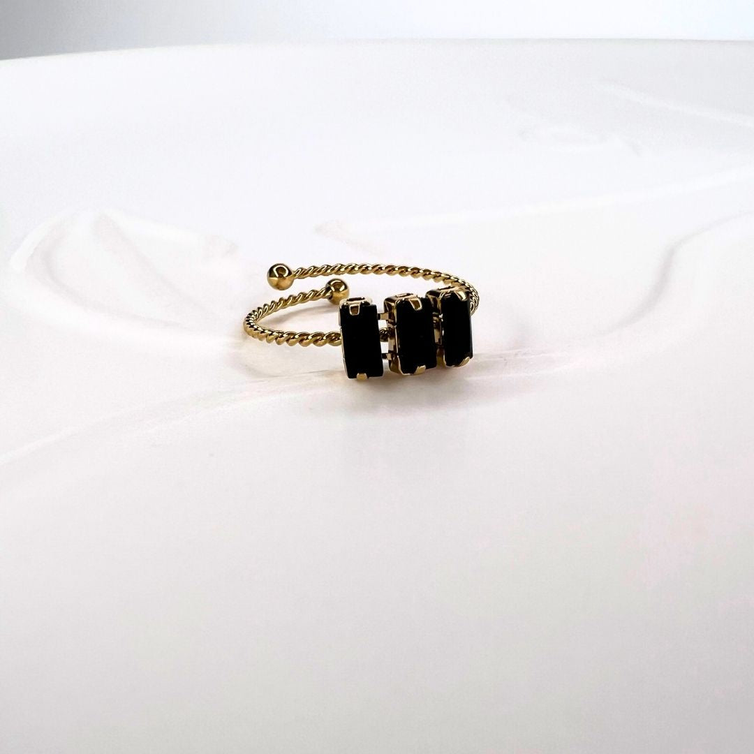 BAGUE KELIANA NOIR